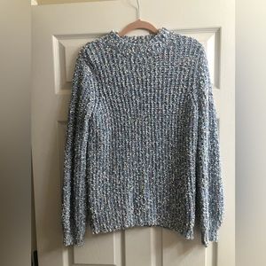 Baby blue confetti sweater
